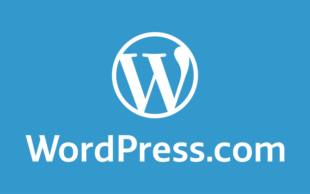 WordPress logo representing updating a WordPress website for security and performance